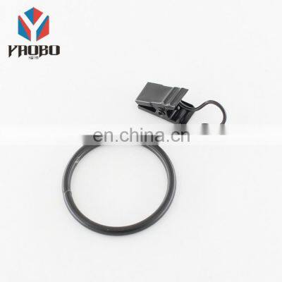 China Manufacturer Small Clips Shower Hooks Curtain Round Rings For Window Accessories photo-5
