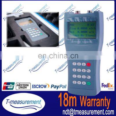 Taijia Best Quality Low Cost Portable Ultrasonic Water Liquid Flow Meter/handheld Ultrasonic Vegetable Oil Flowmeter Sensor photo-4