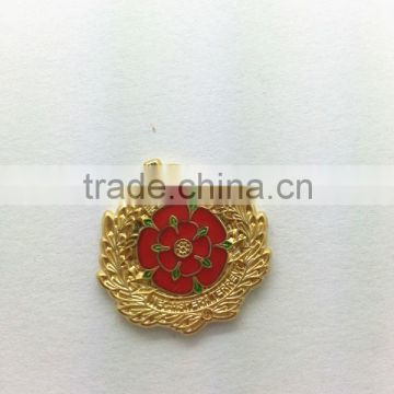 gold lapel pins/mini epola lapel pins