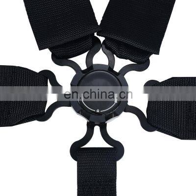 SFI 16.1 Certified 3 Inch 5 Point Polyester Quick Release Racing Harness Safety Belt Car Seat Belt photo-2