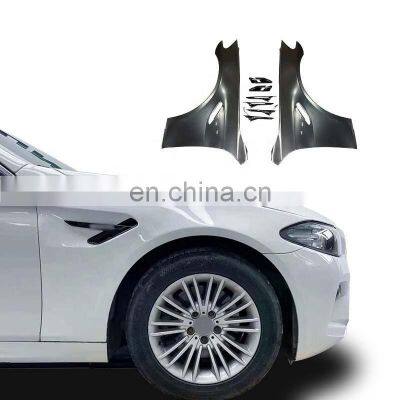 High quality Body Parts Iron Fenders Trims For 2010-2017 BMW 5 Series F10 F18 Upgrade New Style 2021 M5 With LED Light Fender