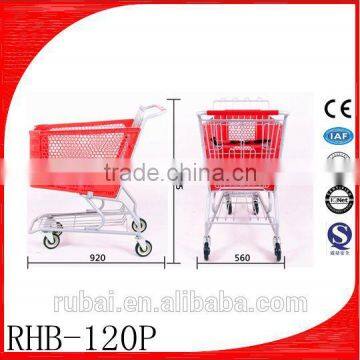 Shop cart with great craftwork Zinc plate