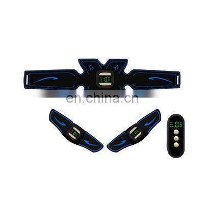 ABS Abdominal Muscle Trainer EMS Stimulator Toning Belt Smart Fit Training Set photo-3