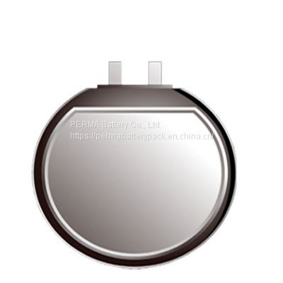 Round Shaped Rechargeable Li-Polymer Batteries Customized in any Size for Wireless Smart Devices