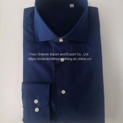 100%cotton popline men's dress shirts