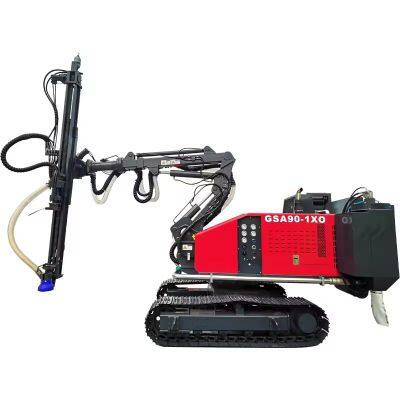 Hualong Stone Machinery Factory Good Quality HGSA90-1XO Mining Air Rock Drill Mine Drilling Rig photo-4