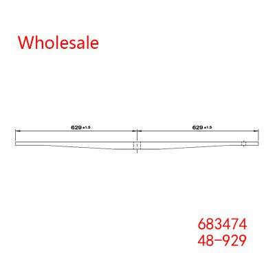 683474, 48-929 Rear Axle wheel parabolic spring arm of  Medium Duty Vehicle Wholesale For Chevrolet