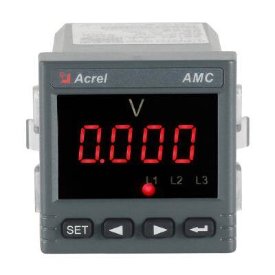 High Quality Acrel AMC48-AI/C Lighting Cabinet Digital Ammeter With RS485 photo-5