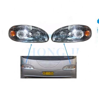 best sales 5-0009 ZK6118 auto parts bus headlamp front fog lamp led head lights for china bus