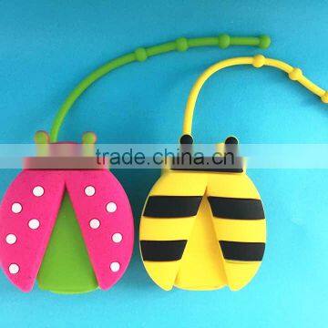 Silicone Hand Hand Sanitizer Silicone Holder in Insects Shape,29ml Silicone Case photo-6