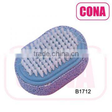 nail brush with pumice stone, pumice stone brush