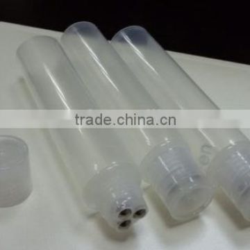 20ml cosmetic LDPE soft tube with roll ball