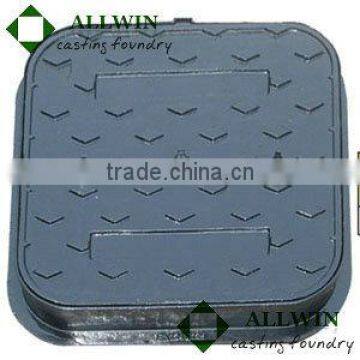d400 ductile iron square manhole cover