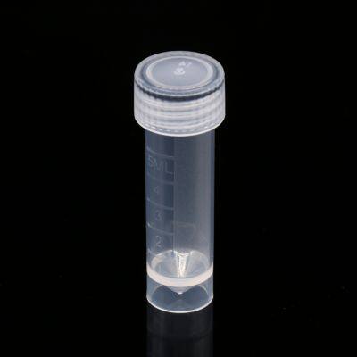 5ml Biological Sample Transport Polypropylene PP Tube With Screw Cap photo-2