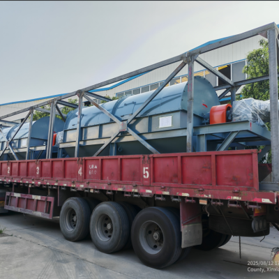 Honest Vibrating Pulp Tank and Rotary Screen, Stainless Steel Woven Mesh, for Processing Bauxite Pulp photo-2