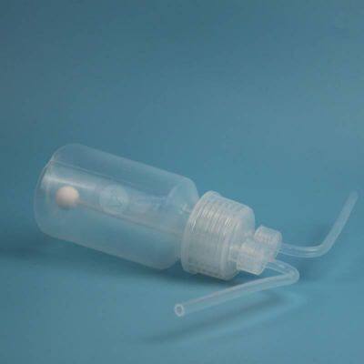 Polytetrafluoroethylene Pfa Gas Washing Bottle, Acid and Alkali Resistant, High Temperature Resistant, Customizable 500ml Gas Absorption Bottle photo-5
