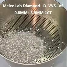 Natural Melee Diamond E F Color VS-SI1 Custom Jewelry 100% Real Small Diamond Side Stone Natural Diamond