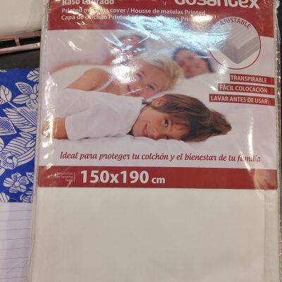 Bedsheet Set Full Solid Red White photo-2