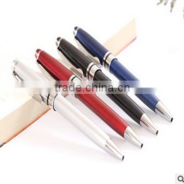 Manufacturers supply a large rotating metal ballpoint pen advertising business