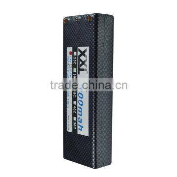 XXL Hard Case High Rate Lipo Battery 6000mah 7.4V With Banana Plug photo-4