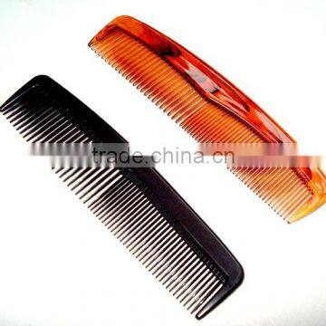 Moustache and beard comb plastic,mini tooth pocket comb