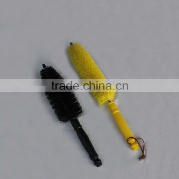 New Model in stock black/ yellow inside car dust brush car window cleaning rotary brush