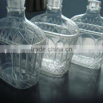 Transparent bottle cnc machined parts