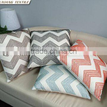 colorful embroider pillow cushion