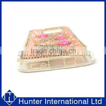 Girlish Full Diamond TPU Case For Samsung S6 Edge photo-3