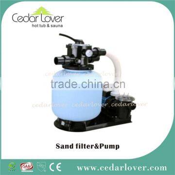 Hot tub spa water filter system