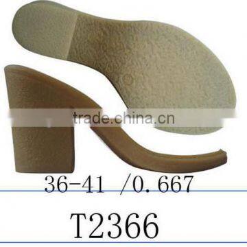 2015 Fashion Women's TPR sole