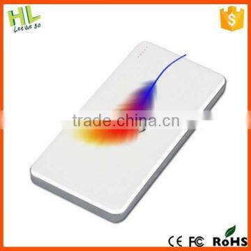 Wrieless power bank LED power indicator