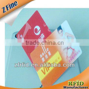 pvc card for marketing supplier