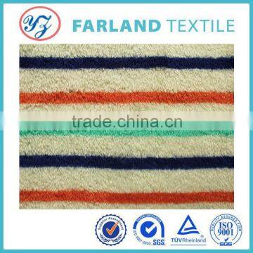 Fashion Stripe Printed Sherpa Fleece Fabric,polyester Textile Fabric for Baby Blanket,clothing Upholstery Fabric photo-4
