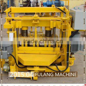 QT40-3A Movable Egg Laying manual concrete block moulding machine