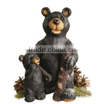 Design Toscano Black Forest Bear Pair Sculpture