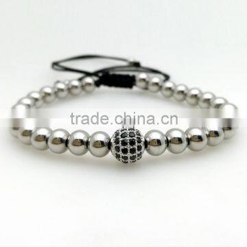 HOT New Arrival 316L Stainless steel beads bracelet with high quality