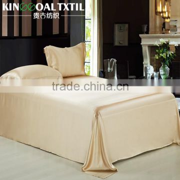 Natural 100% Mulberry Silk flat bed Sheet King/ Queen