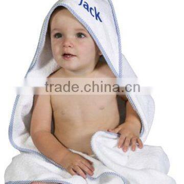 100% Organic Cotton Cartton Hooded Towel Baby Quality Choice photo-3