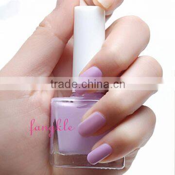 easy off nail polish matt /purple color nail polish