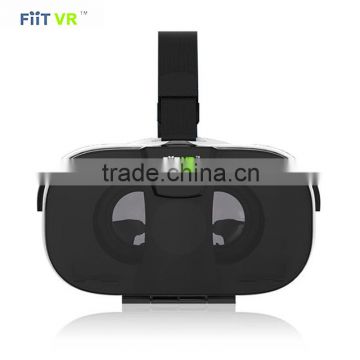 Original FIIT VR 3D Virtual Reality Glasses Helmet Google Cardboard Glasses Head Mount for 4.0"~6.5" Smartphone