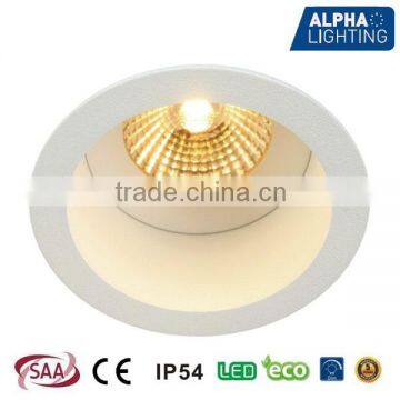 IP54 Super Quality Fixed 8W High CRI LED Downlight, Dimmable led downlight, LED Downlight