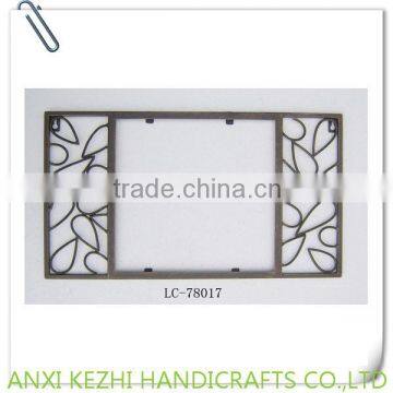 metal rectangle photo decorated frame