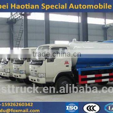 3~12 cbm sewage vacuum suction truck for sewage cleaning/fecal treatment