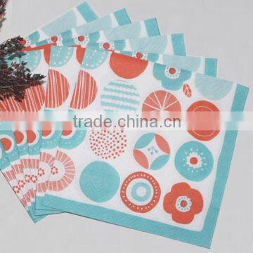 Cheap Logo Printed Customized Paper Table Napkin