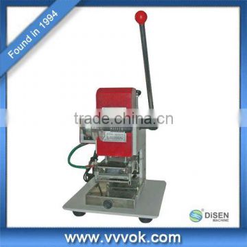 Leather logo embossed hot stamping machine