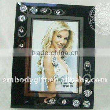 printed glass photo frame / picture frame