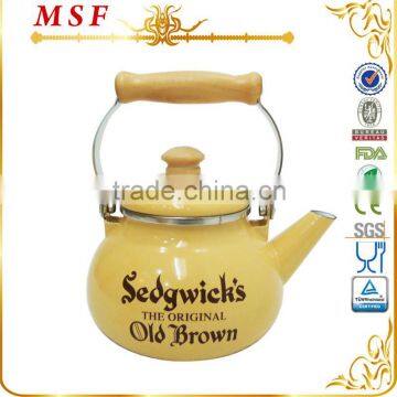 1.5L small looks enamelled kettles/portable kettle/milk kettle