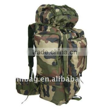 Camouflage mountaineer backpack