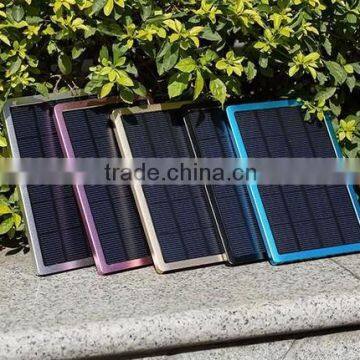 AWC608 10000mah Universal Solar Panel Slim 10000mah Solar Power Bank 10000mah Battery Charger photo-5